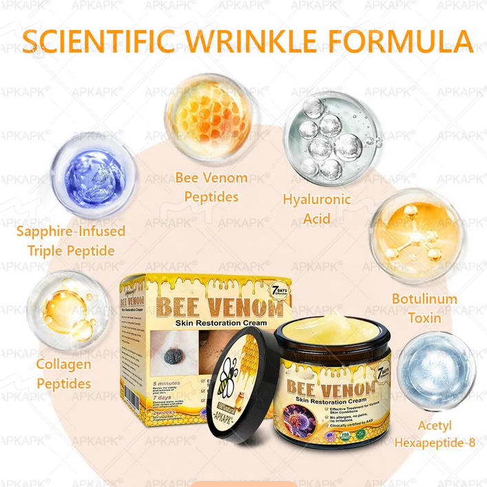 Made and Shipped from USA ✨𝖡𝖾𝖾 𝗏𝖾𝗇𝗈𝗆 𝖲𝗄𝗂𝗇 𝖱𝖾𝗌𝗍𝗈𝗋𝖺𝗍𝗂𝗈𝗇 𝖢𝗋𝖾𝖺𝗆