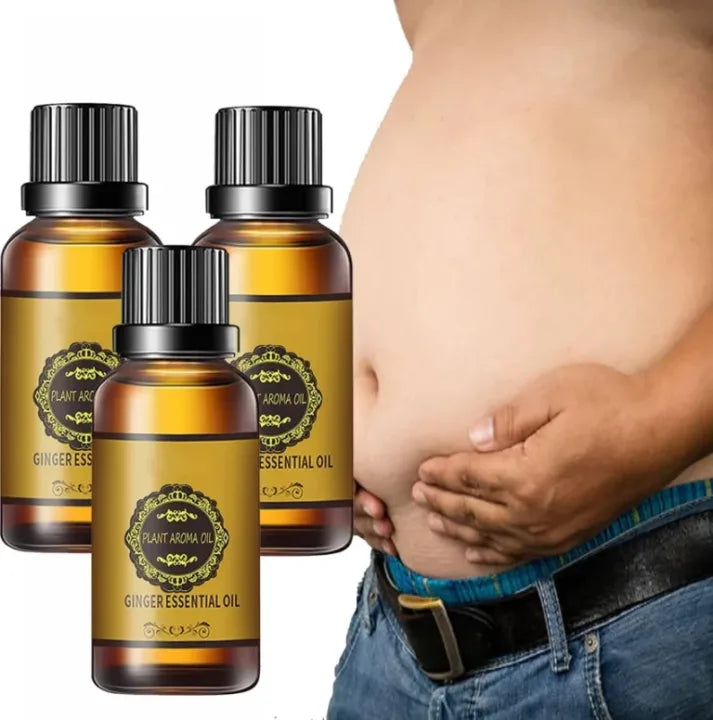 Natural Belly Drainage Ginger Oil (Buy 1 Get 1 Free)