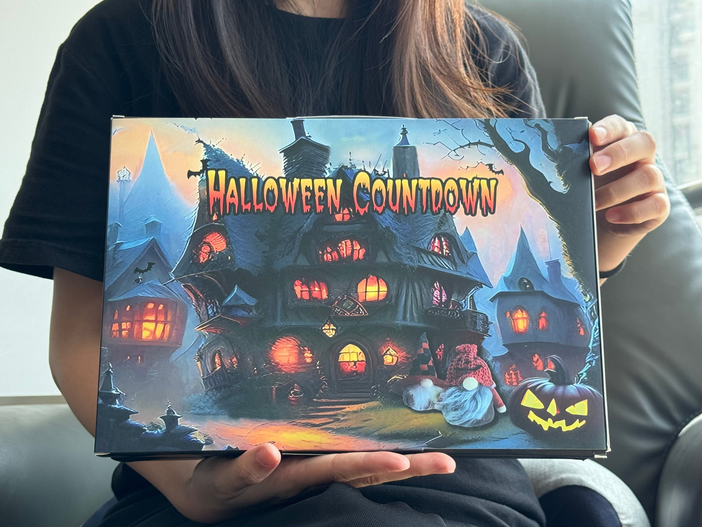 🔥Save 49% on the first week of pre-sale🎃2025 Halloween Countdown Advent Calendar Gnome Blind Box