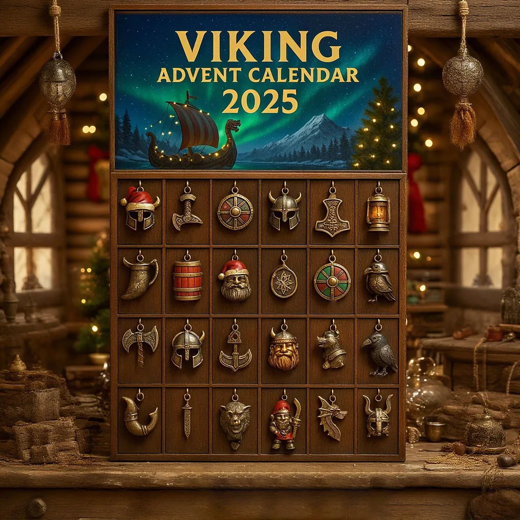 🌲Christmas Gift--⚔️2025 Viking Advent Calendar