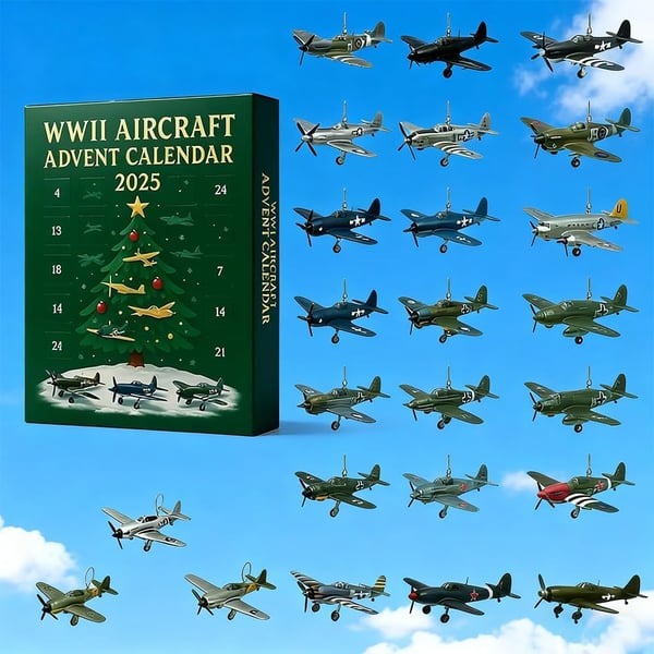 Aircraft Advent Calendar 2025 – 24 Days of Iconic Warbirds