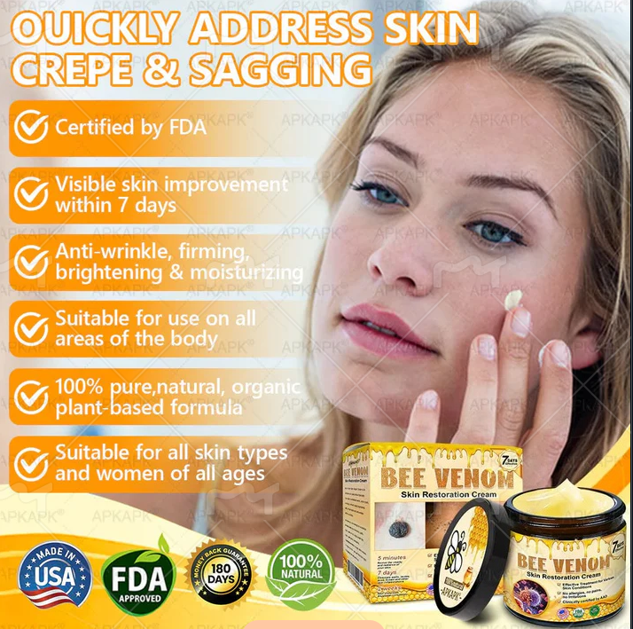 Made and Shipped from USA ✨𝖡𝖾𝖾 𝗏𝖾𝗇𝗈𝗆 𝖲𝗄𝗂𝗇 𝖱𝖾𝗌𝗍𝗈𝗋𝖺𝗍𝗂𝗈𝗇 𝖢𝗋𝖾𝖺𝗆