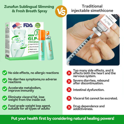 Zunafun® Slimming & Breath Fresh Spray | Appetite Control + Blood Sugar Balance + Fresh Breath