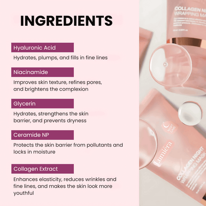 Lumiéra Mask Collagen-Boosting Night Mask | Visibly younger skin in just 7 days!