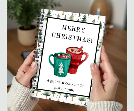 🎄📚Christmas Gift Card Book - 🎁Surprises On Every Page(♻️Free PDF Included!)