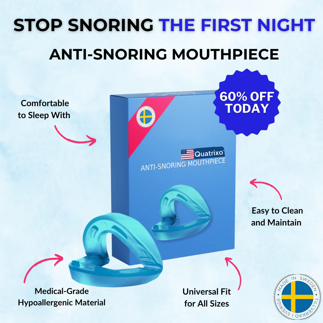 Quatrixo - Anti-Snoring Mouthpiece Universal Size