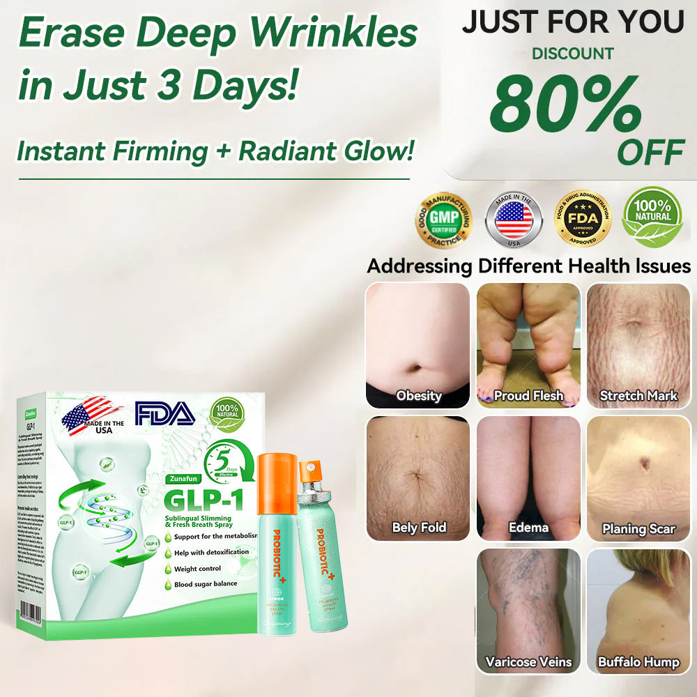 Zunafun® Slimming & Breath Fresh Spray | Appetite Control + Blood Sugar Balance + Fresh Breath