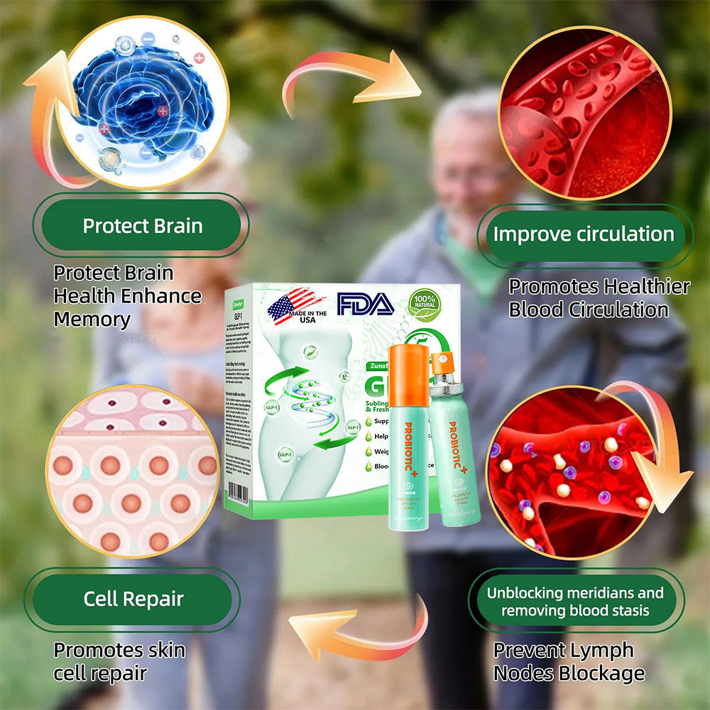 Zunafun® Slimming & Breath Fresh Spray | Appetite Control + Blood Sugar Balance + Fresh Breath