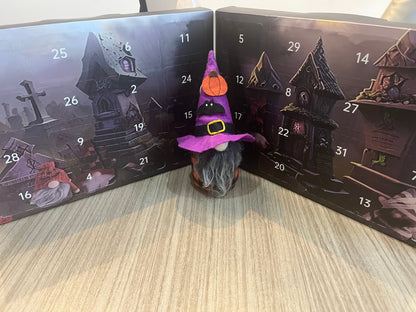 🔥Save 49% on the first week of pre-sale🎃2025 Halloween Countdown Advent Calendar Gnome Blind Box