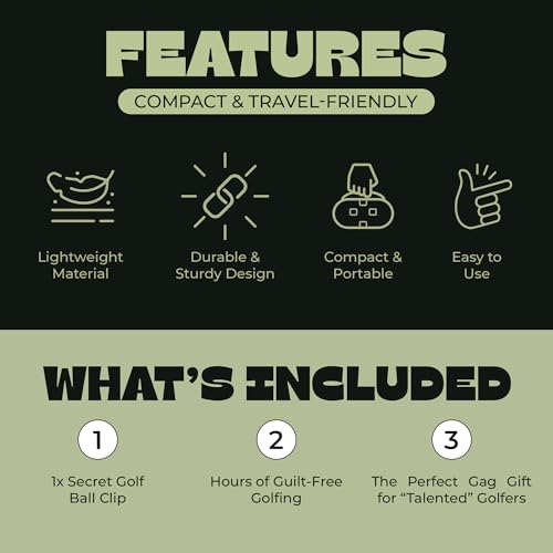 2026 NEW Out of Bounds Golf Ball Dropper Clip