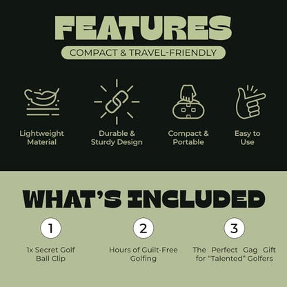 2026 NEW Out of Bounds Golf Ball Dropper Clip