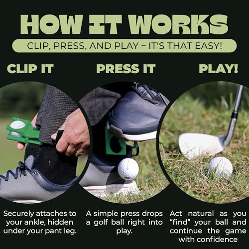 2026 NEW Out of Bounds Golf Ball Dropper Clip