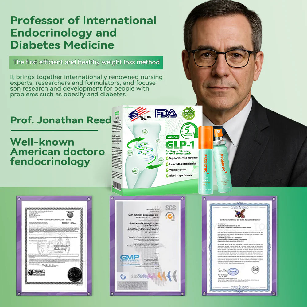 Zunafun® Slimming & Breath Fresh Spray | Appetite Control + Blood Sugar Balance + Fresh Breath