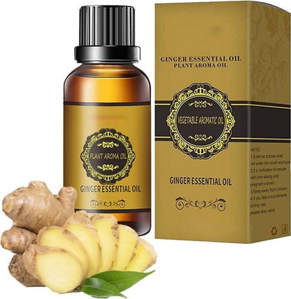 Natural Belly Drainage Ginger Oil (Buy 1 Get 1 Free)
