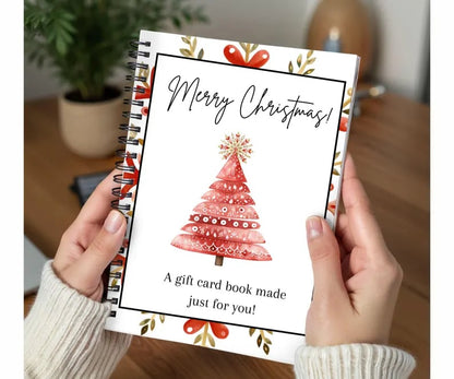 🎄📚Christmas Gift Card Book - 🎁Surprises On Every Page(♻️Free PDF Included!)