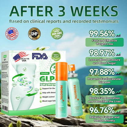 Zunafun® Slimming & Breath Fresh Spray | Appetite Control + Blood Sugar Balance + Fresh Breath