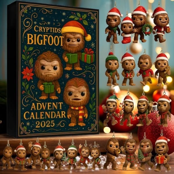 🌲Christmas Gift--Bigfoot Edition Advent Calendar 2025