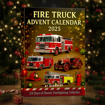 🌲Christmas Gift--Fire Truck Advent Calendar 2025