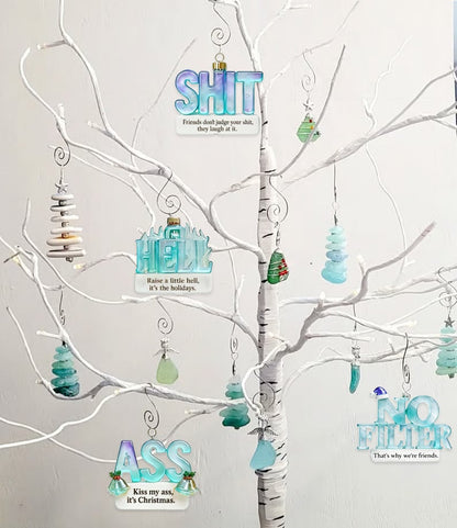 🌲Christmas Gift--🌊Sea Glass Accents 2025 Adult Humor Advent Calendar💥LIMITED 2025 EDITION