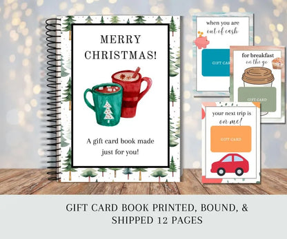 🎄📚Christmas Gift Card Book - 🎁Surprises On Every Page(♻️Free PDF Included!)