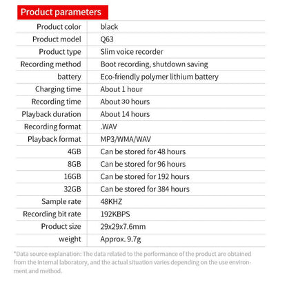 Mini Voice Recorder: Capture Every Sound with Smart, Compact Precision 🎙️