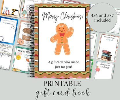🎄📚Christmas Gift Card Book - 🎁Surprises On Every Page(♻️Free PDF Included!)