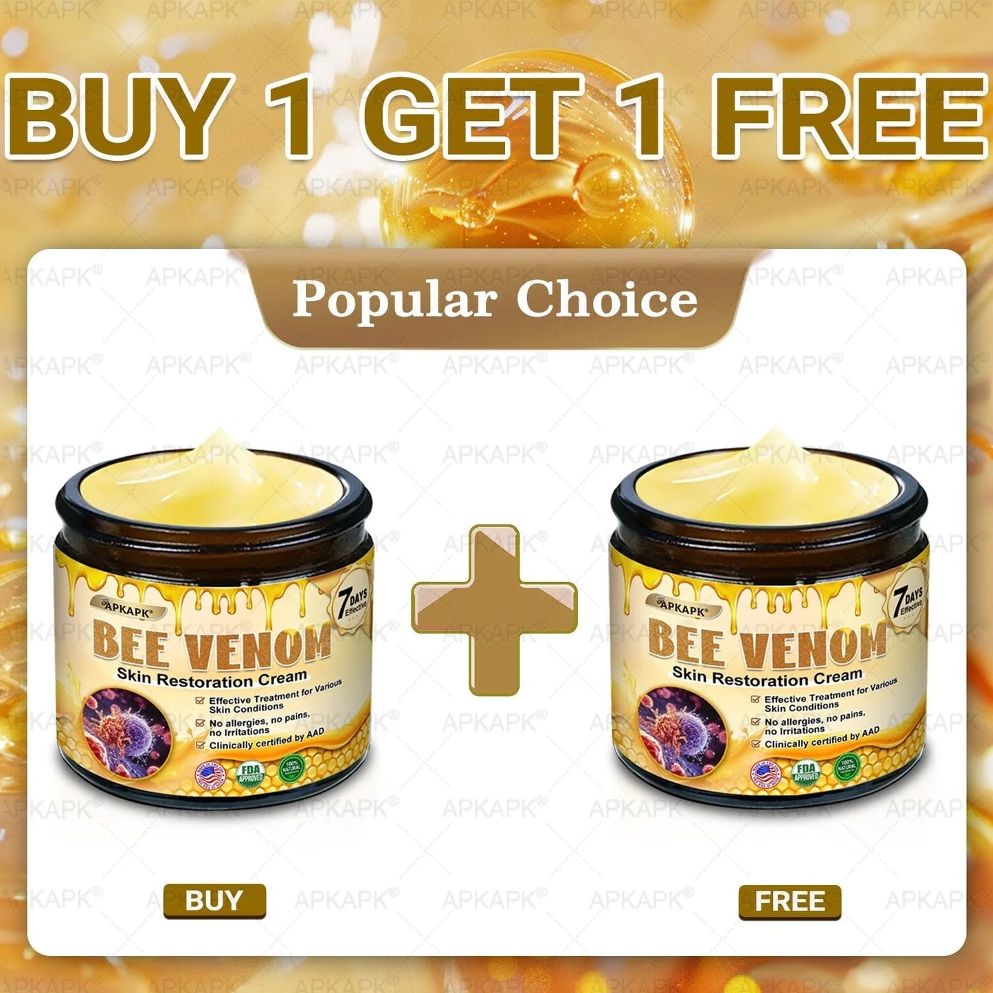 Made and Shipped from USA ✨𝖡𝖾𝖾 𝗏𝖾𝗇𝗈𝗆 𝖲𝗄𝗂𝗇 𝖱𝖾𝗌𝗍𝗈𝗋𝖺𝗍𝗂𝗈𝗇 𝖢𝗋𝖾𝖺𝗆