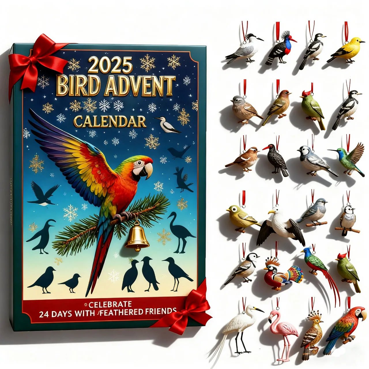 🔥Last Day 50% OFF - 🐦🎁Bird Advent Calendar 2025
